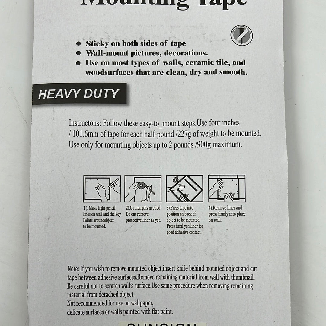 Mounting Tape Double Pack