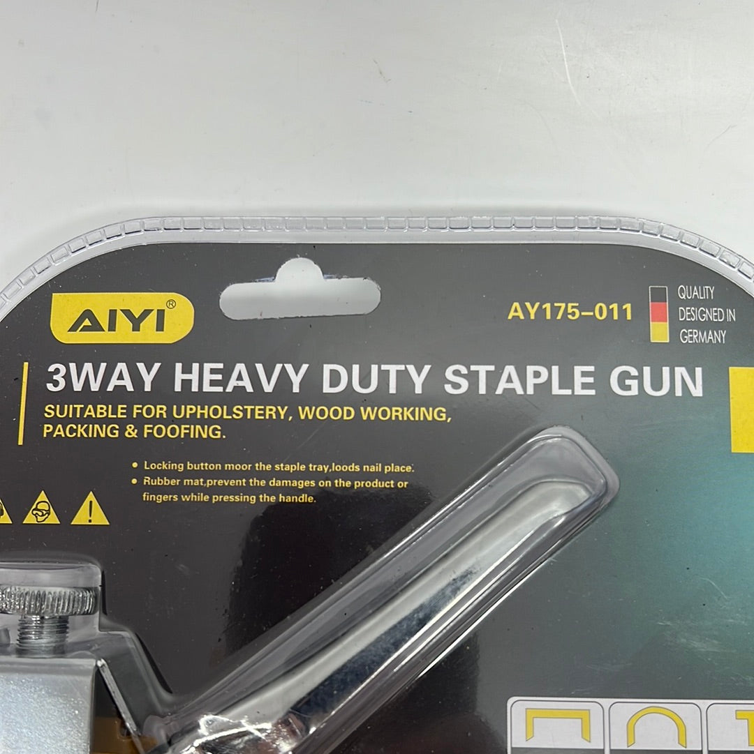 Heavy Duty 3 Way Staple Gun