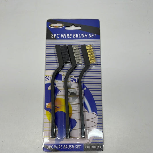 3pc Wire Brush Set