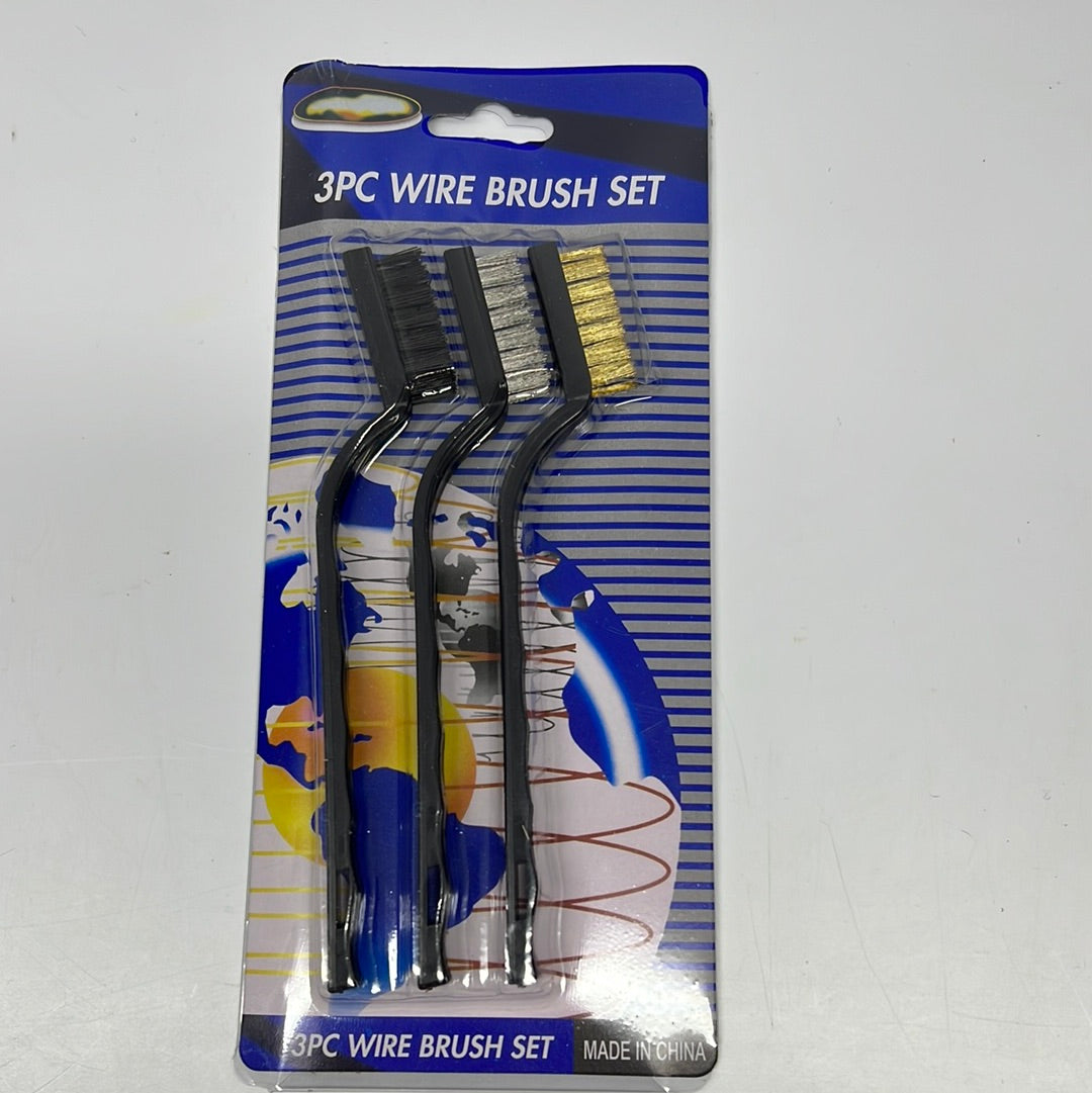 Wire Brush Small Set - 3Pc