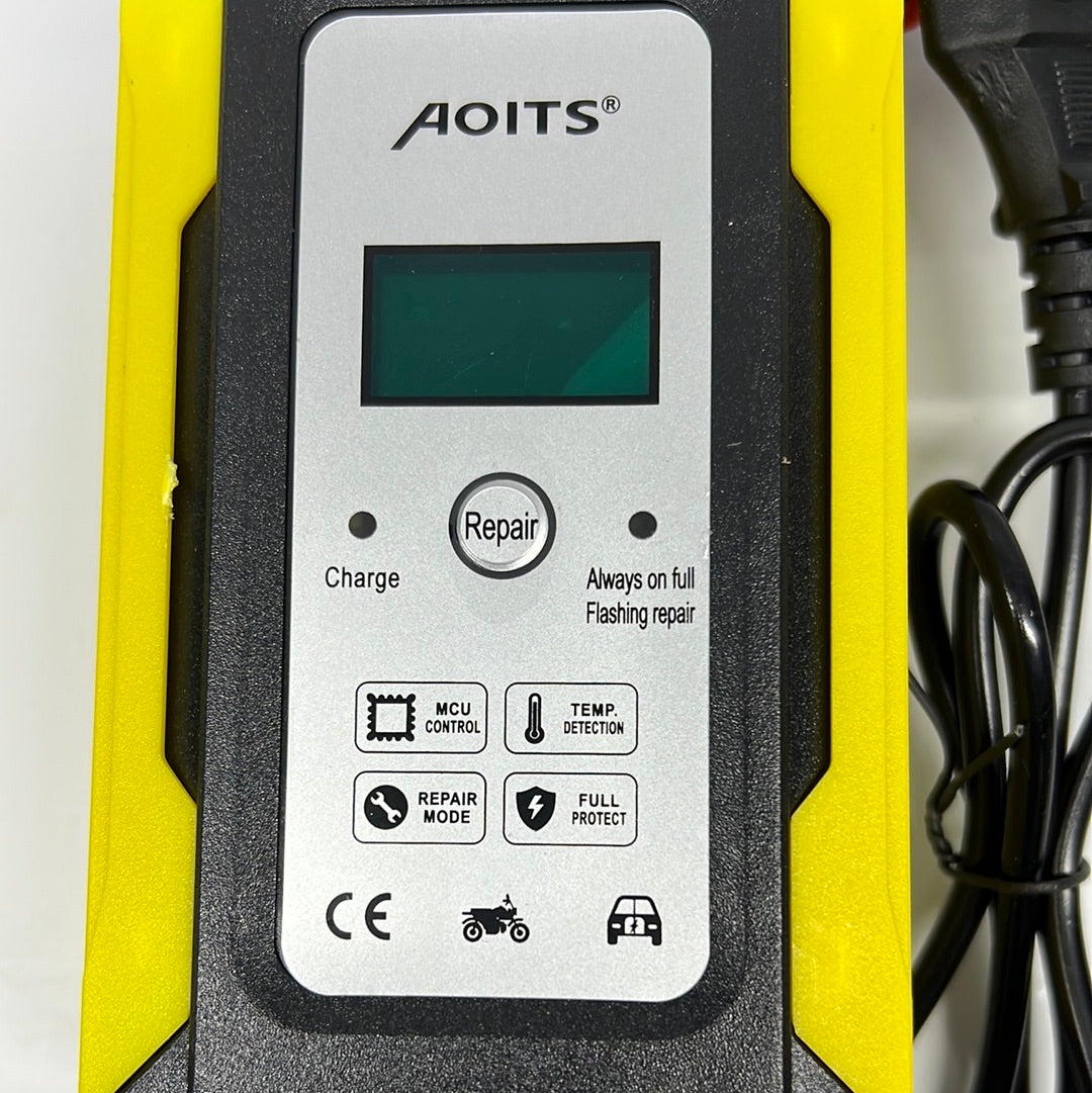 10 Amp Battery Charger With Screen