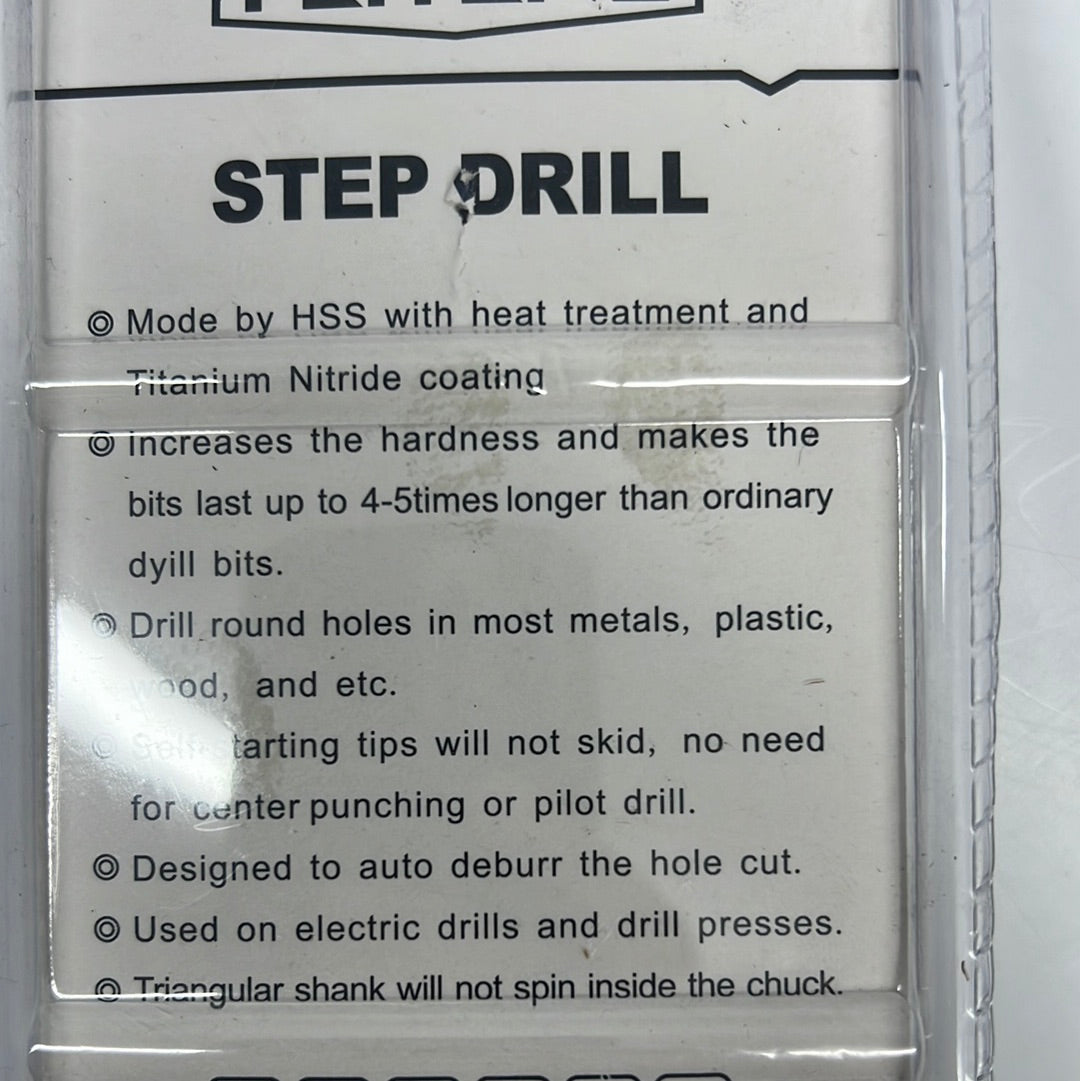 Step Drill Bit Large