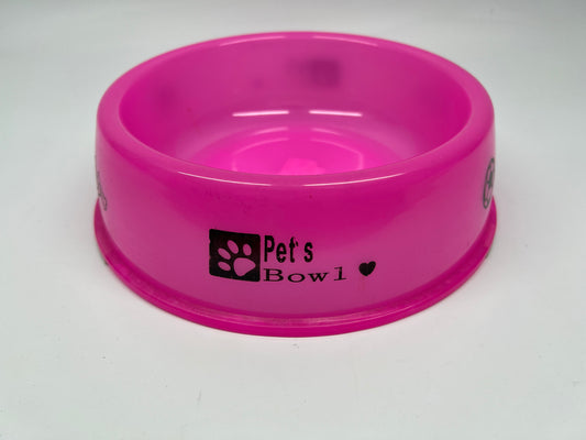 Plastic Pet Bowl 20cm