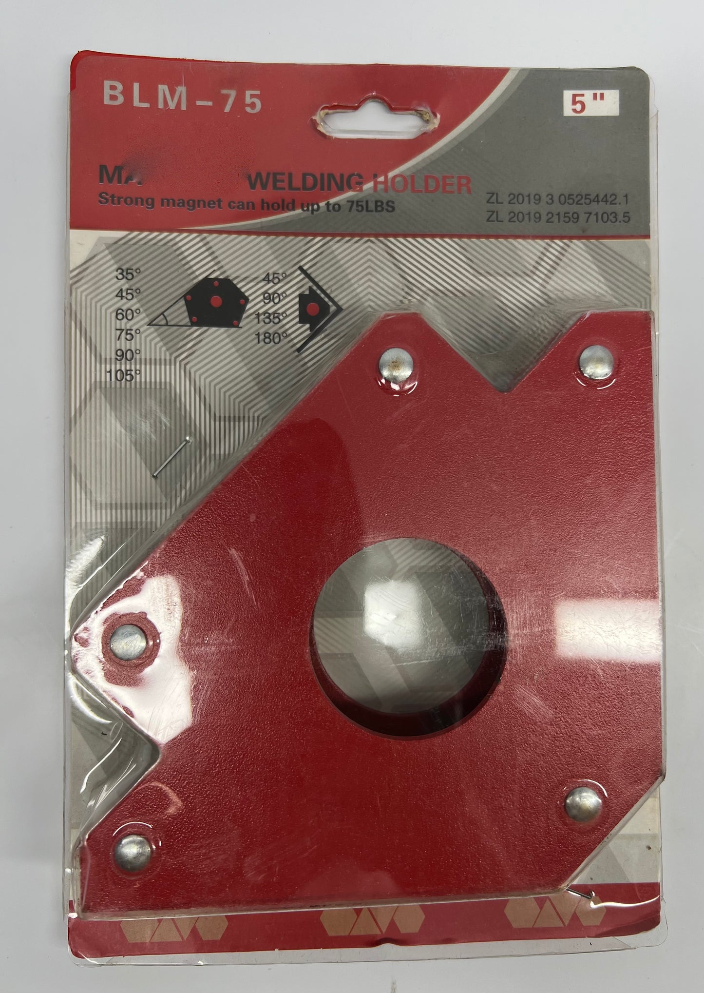 Magnetic Welding Clamp 5"
